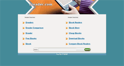 Desktop Screenshot of ereader.com